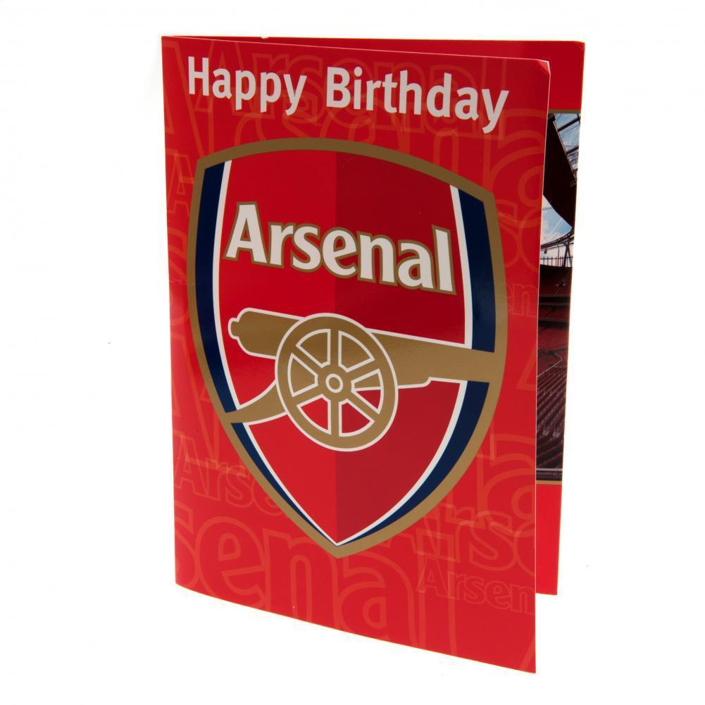 Arsenal F.C. Musical Birthday Card