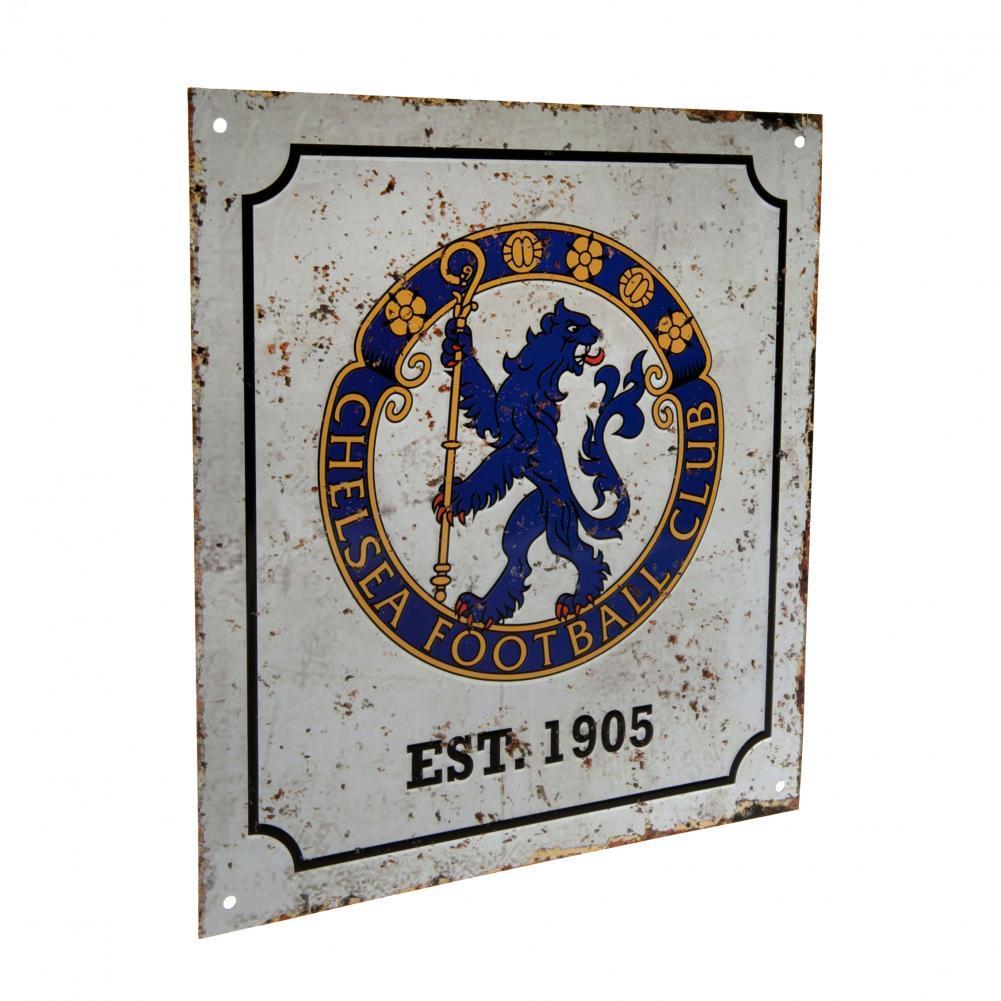 Chelsea F.C. Retro Logo Sign