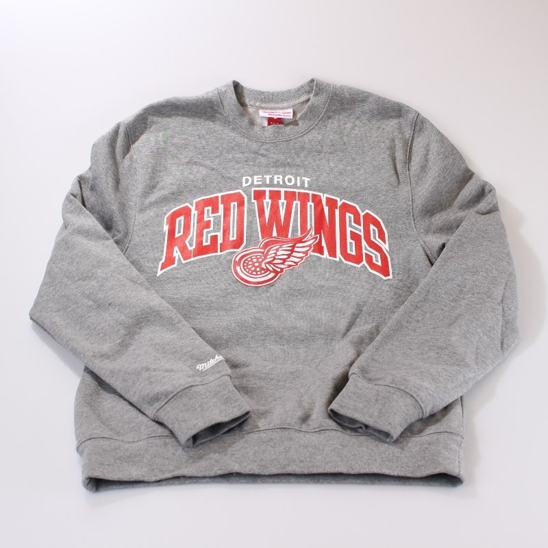 Detroit Red Wings Team Arch Crewneck