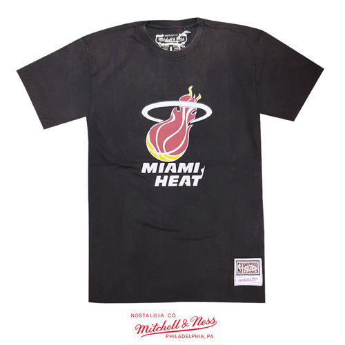 Miami Heat t-shirt Mitchell & Ness