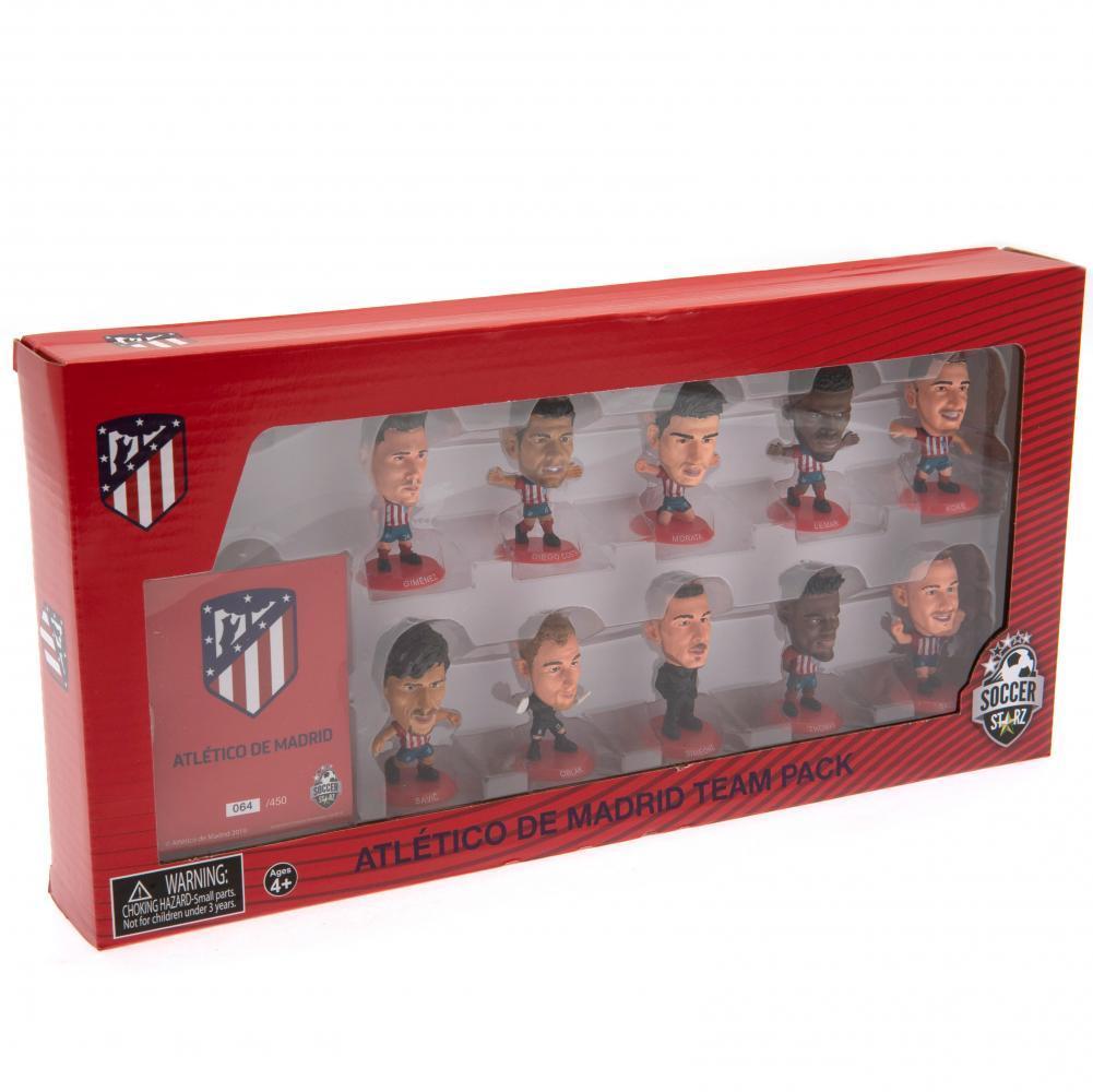 Atletico Madrid FC SoccerStarz 10 Player Team Pack