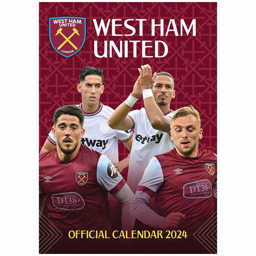 West Ham United FC A3 Calendar 2024