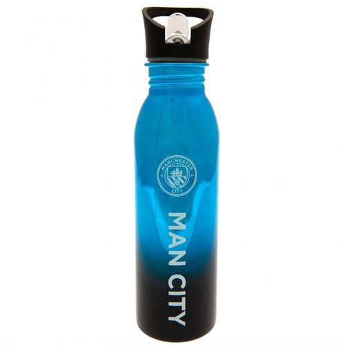 Manchester City FC Metallic Drinks Bottle